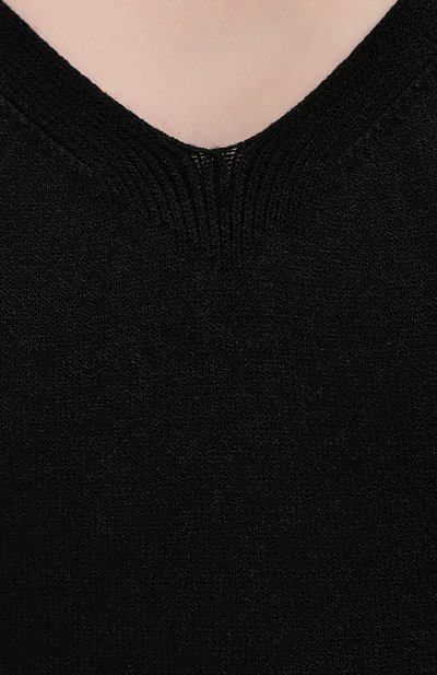 Боди из вискозы DRIES VAN NOTEN черного цвета по цене 39950 руб., арт. 211-11228-2700, фото 5 Боди из вискозы DRIES VAN NOTEN, арт. 211-11228-2700, фото 5