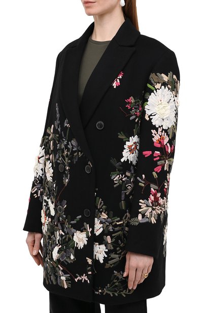 Пальто из шерсти и кашемира VALENTINO, арт. XB3CA6376JA, фото 3