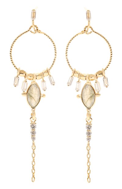 Женские серьги HANKA_IN, арт. DIA-B0L-LAB-0.5M