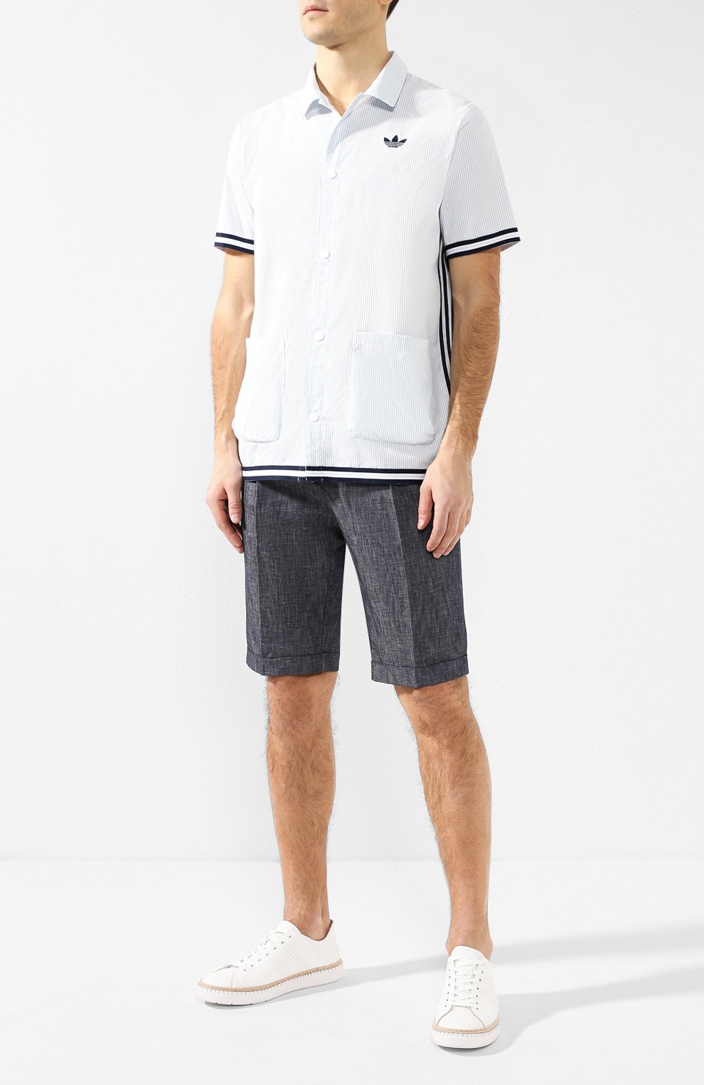 Рубашка seersucker shooting ADIDAS ORIGINALS, арт. DV3108, фото 2