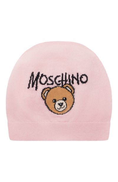 Шапка из хлопка и шерсти MOSCHINO, арт. HMX020/LHE43