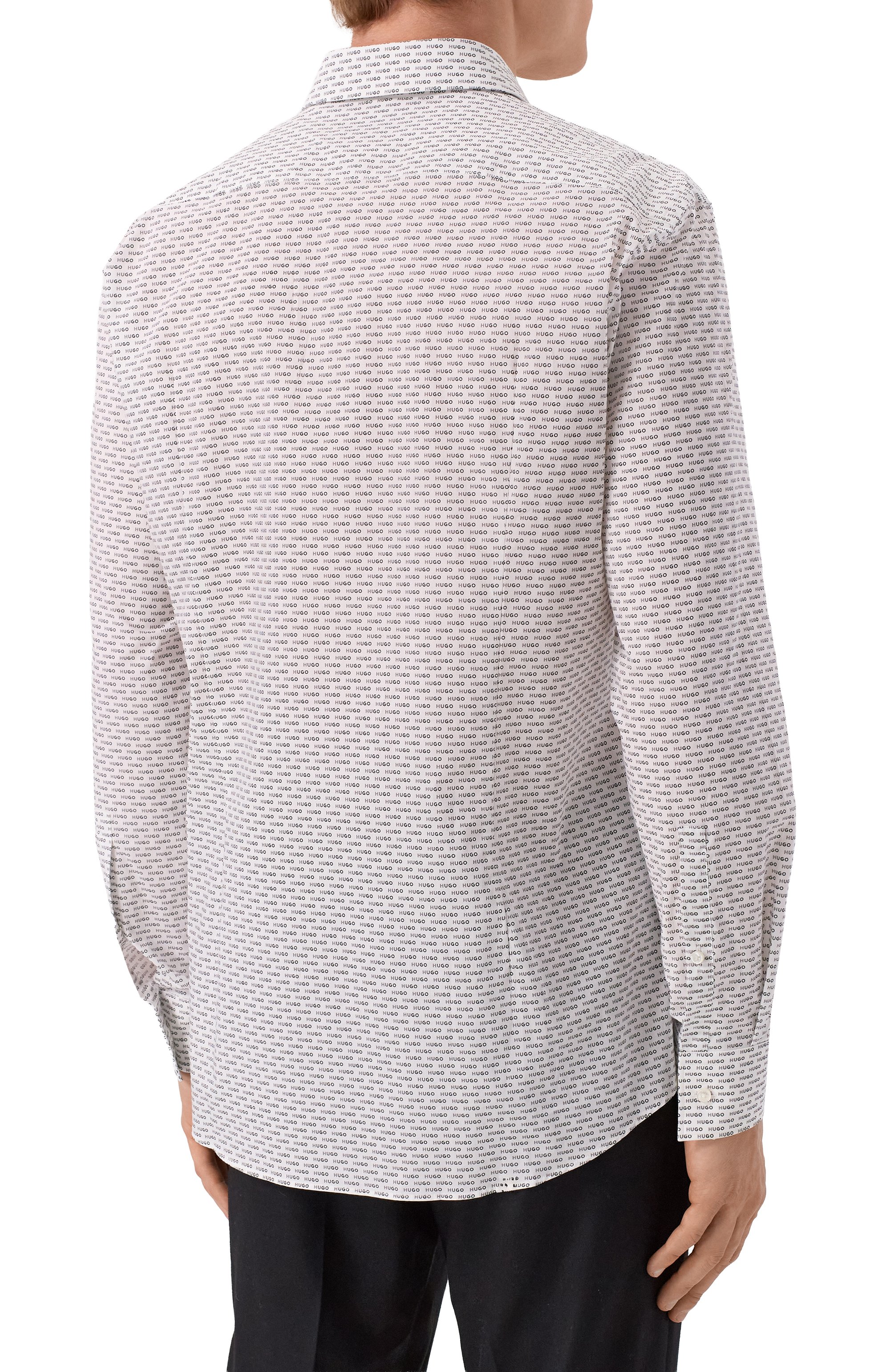 Хлопковая рубашка HUGO, арт. 50555318, фото 4