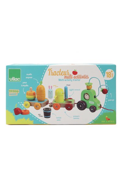 Игрушка-каталка трактор VILAC, арт. 2411