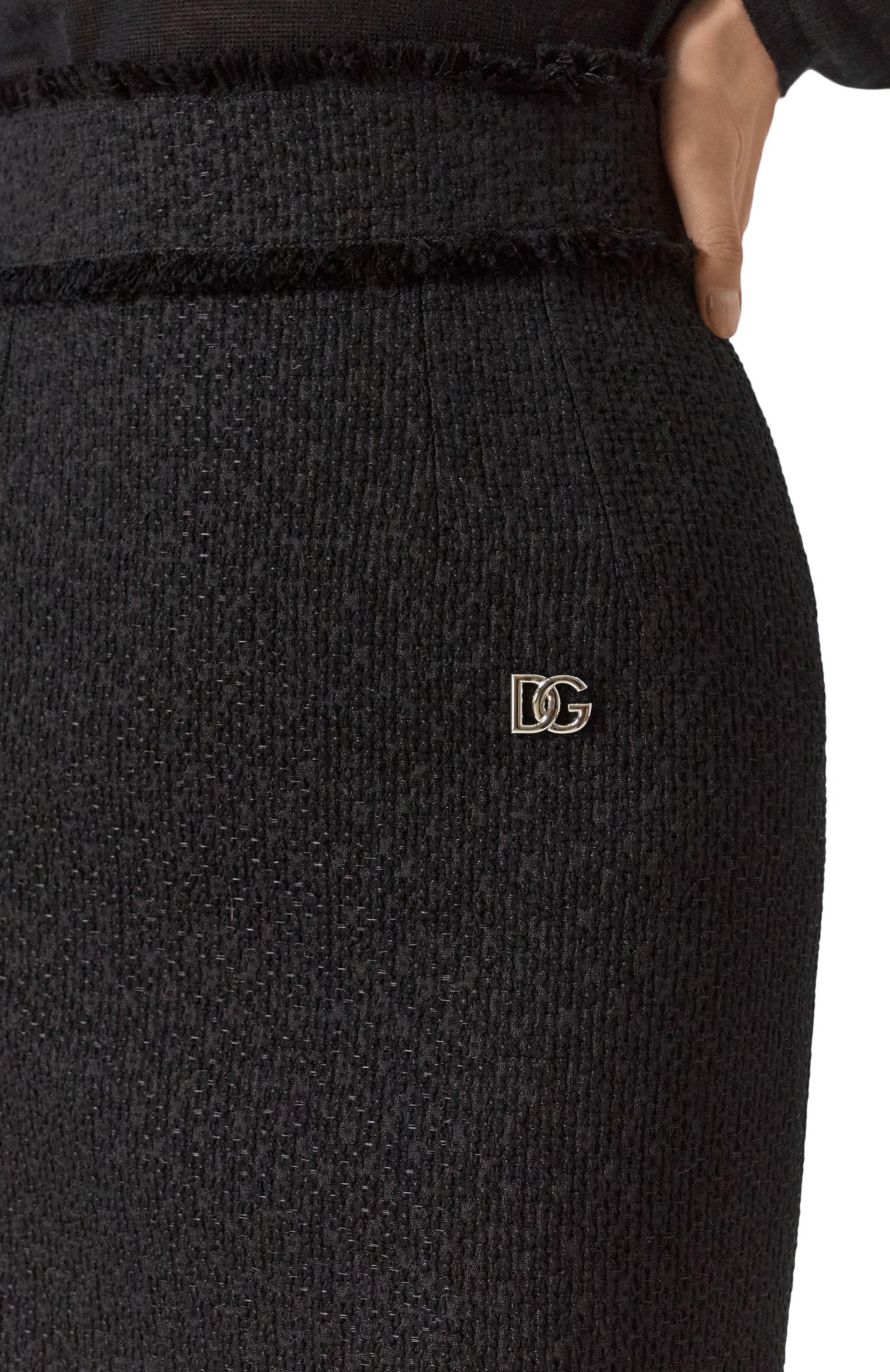 Юбка из шерсти и вискозы DOLCE & GABBANA, арт. F4CJCT/GDCLW, фото 5