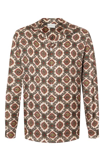 Шелковая рубашка DROLE DE MONSIEUR, арт. E-SH187-SE006-BG, фото 1