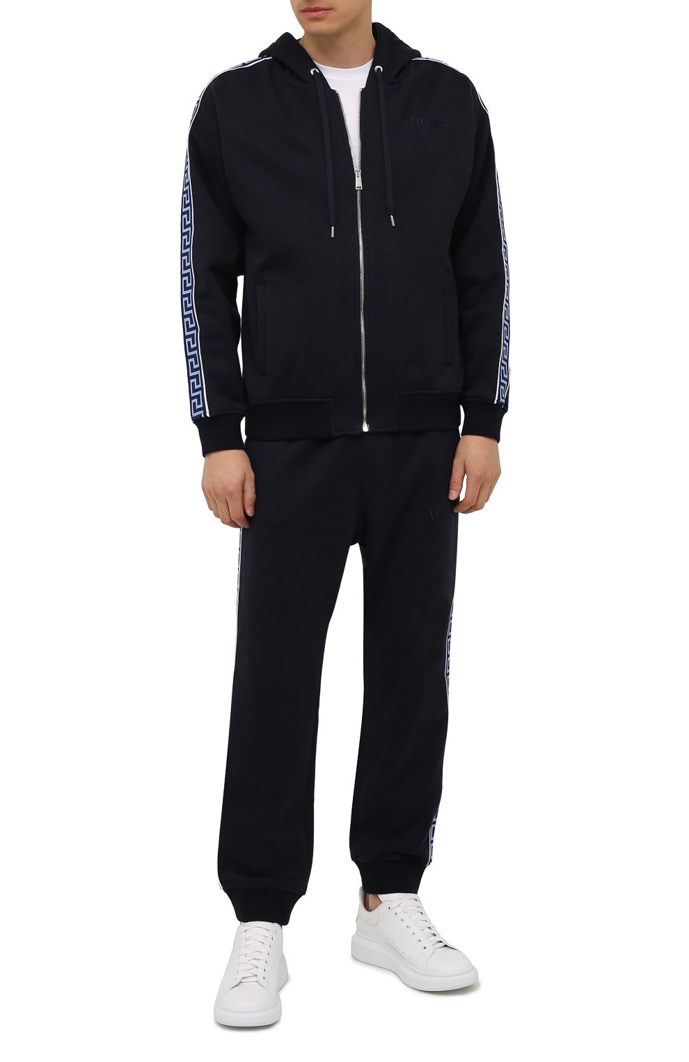 Толстовка из хлопка и кашемира VERSACE, арт. 1001454/1A01072, фото 2