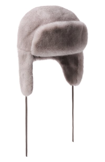 Женская меховая шапка-ушанка френки из норки FURLAND, арт. 0217500110354600000