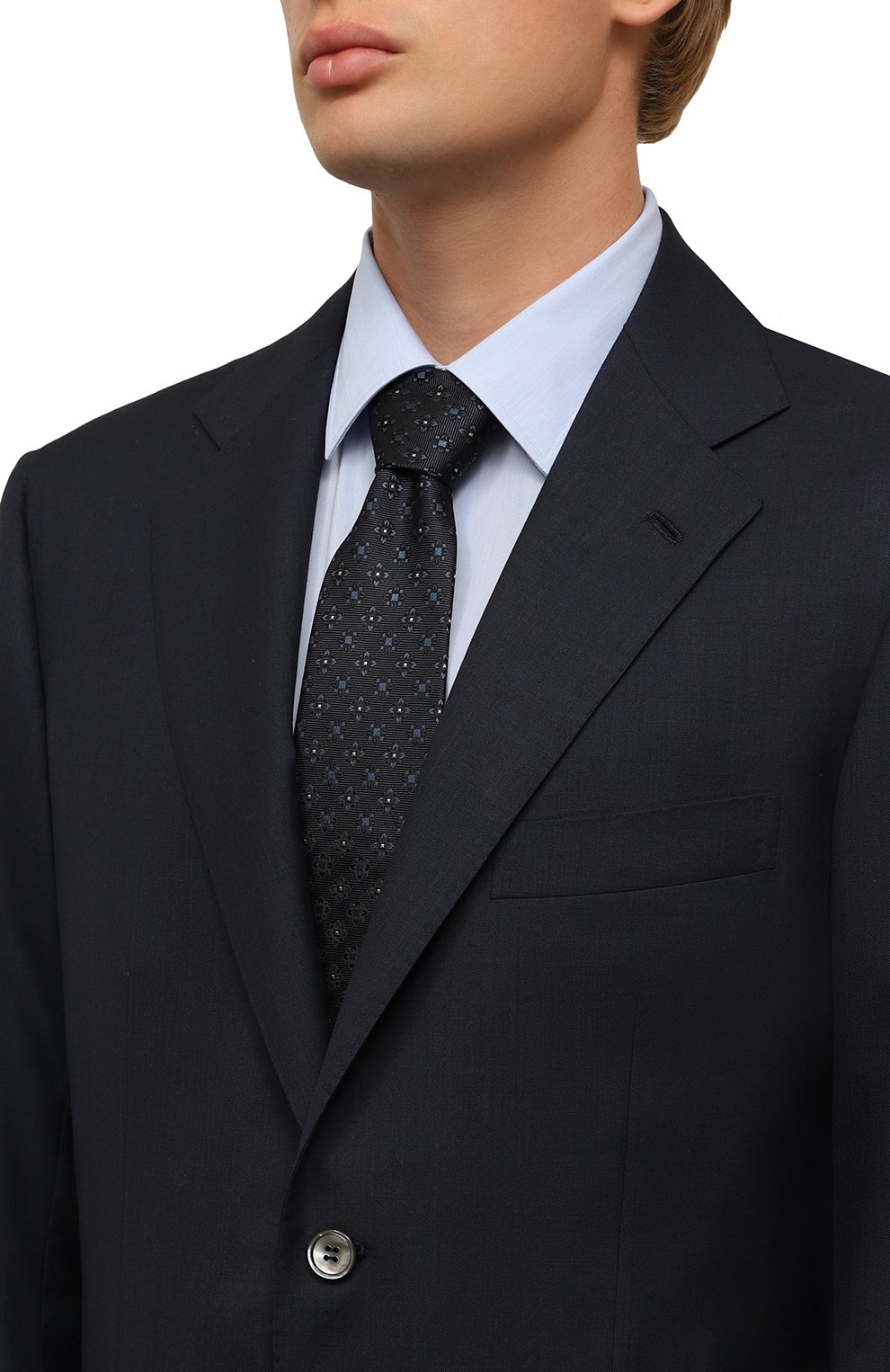 Шелковый галстук CANALI, арт. 18/HJ04148, фото 2