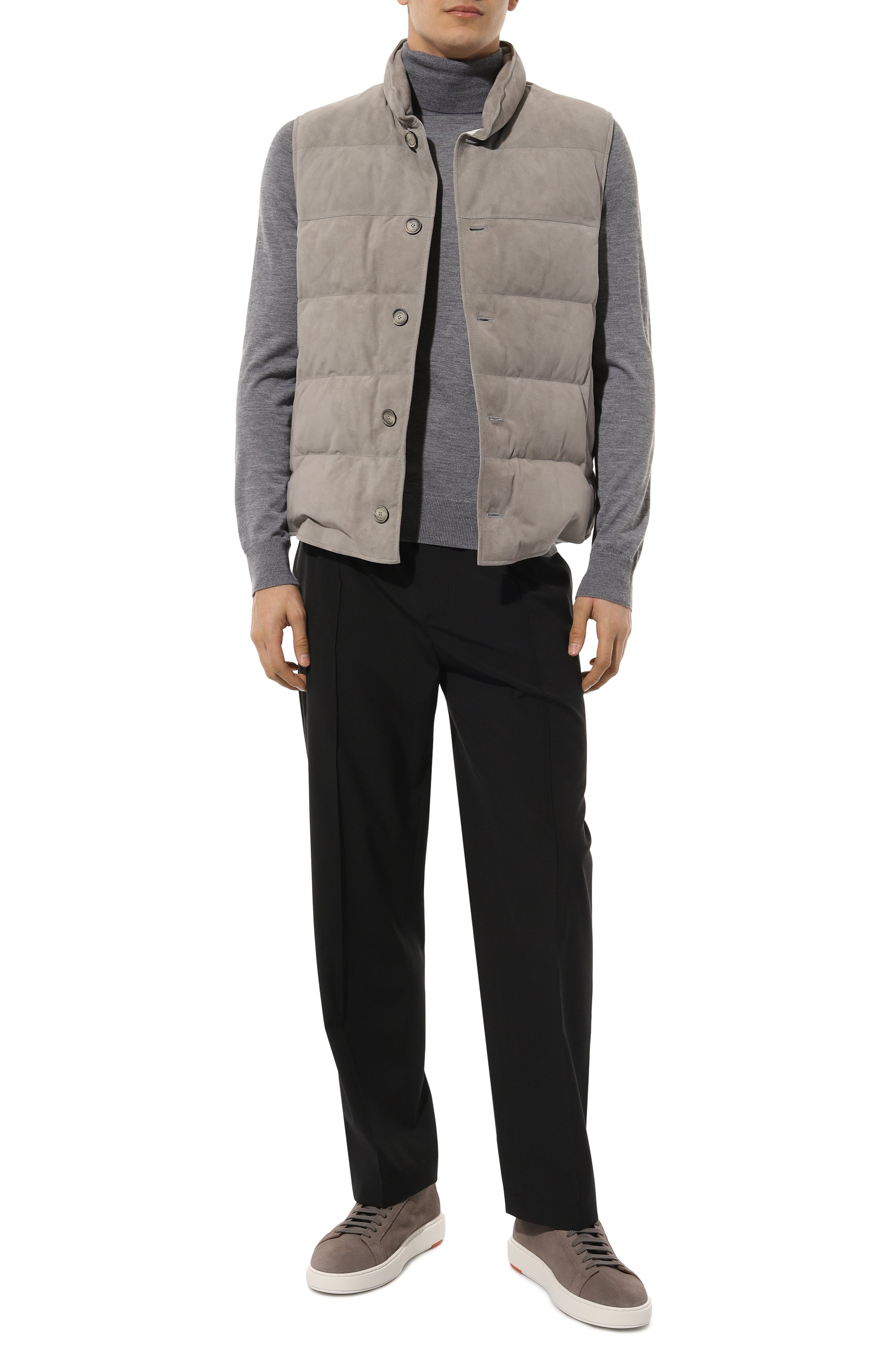 Замшевые кеды cleanic SANTONI, арт. MBCD21571BARCSB7E82, фото 2