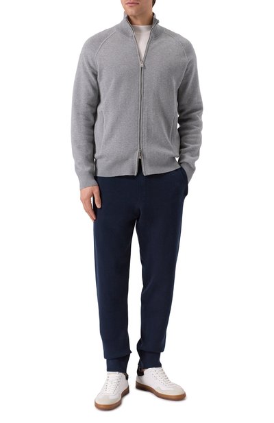 Джоггеры из хлопка и шерсти BOSS, арт. 50543154, фото 2