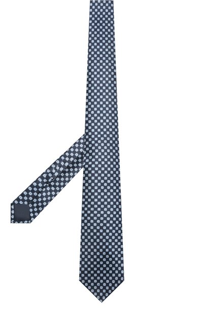 Шелковый галстук CORNELIANI, арт. 87U390-1120321/00, фото 2