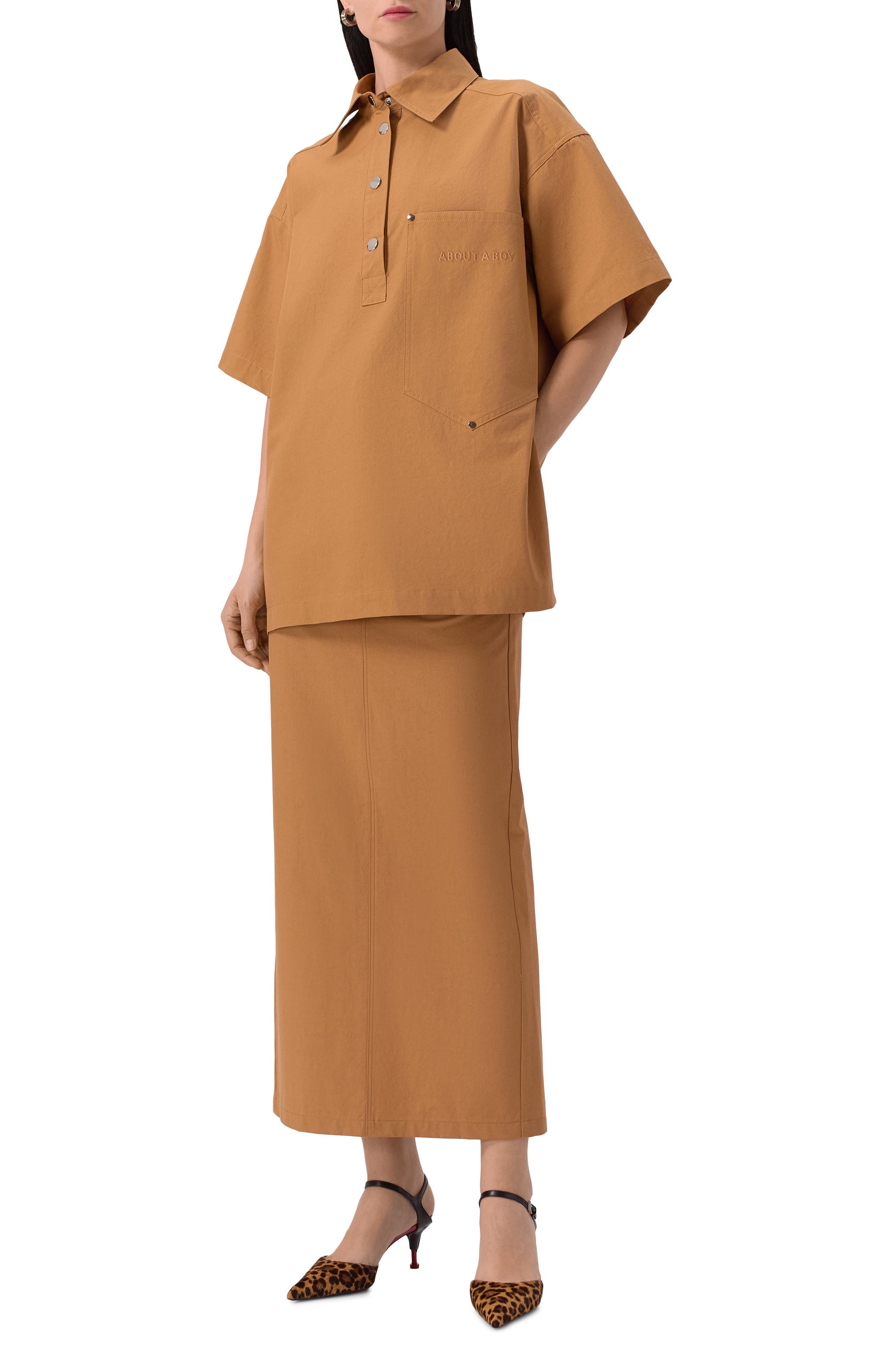 Хлопковое поло ERIKA CAVALLINI, арт. E5SL03, фото 2