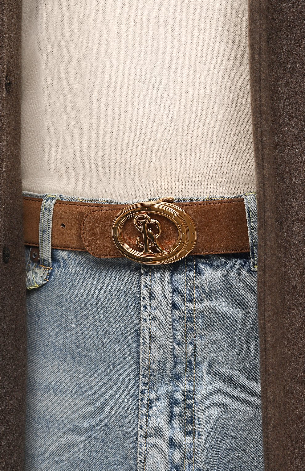 Замшевый ремень STEFANO RICCI, арт. N381SD/C5280, фото 2