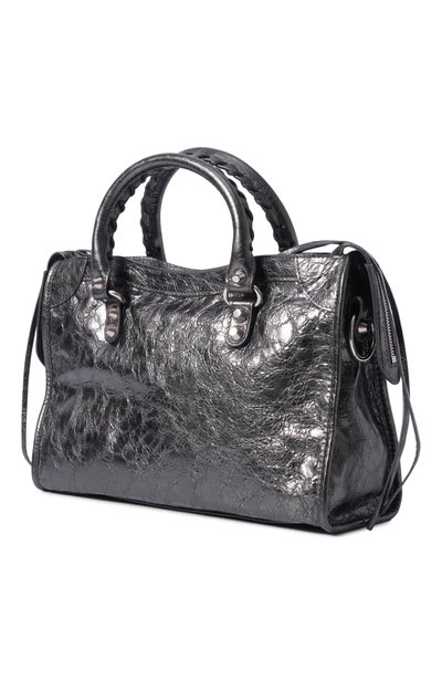 Сумка le city small BALENCIAGA темно-серого цвета по цене 357500 руб., арт. 865762/2AB4V, фото 4 Сумка le city small BALENCIAGA, арт. 865762/2AB4V, фото 4