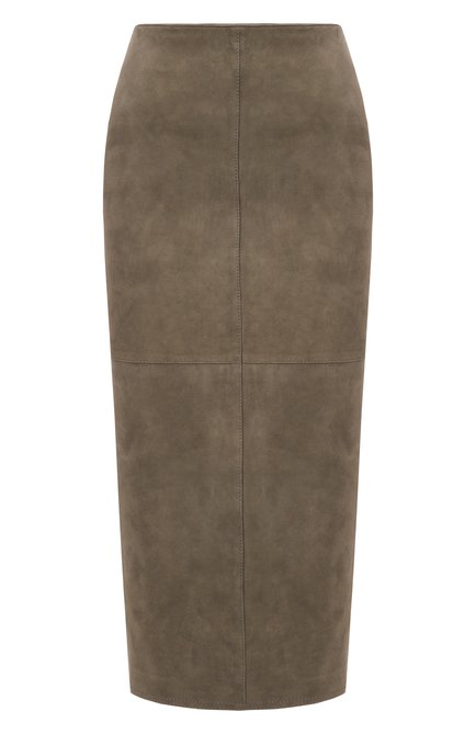 Женская замшевая юбка WEEKEND MAX MARA, арт. PALA