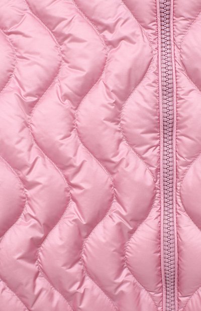 Утепленная толстовка MONCLER розового цвета по цене 53800 руб., арт. F2-954-9B502-10-A9428/12-14A, фото 3 Утепленная толстовка MONCLER, арт. F2-954-9B502-10-A9428/12-14A, фото 3