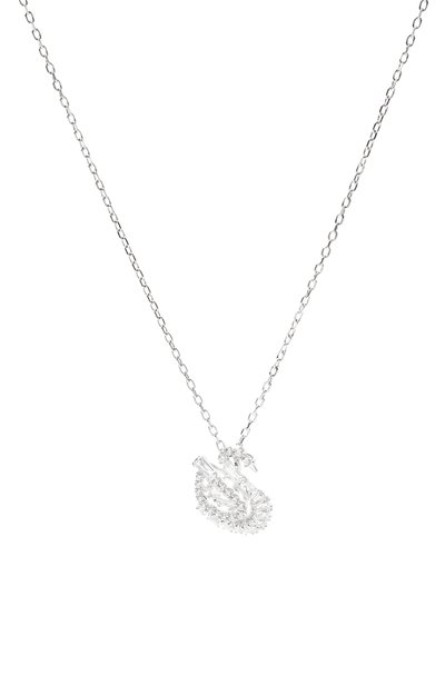 Колье swan SWAROVSKI серебряного цвета по цене 22950 руб., арт. 5732412, фото 3 Колье swan SWAROVSKI, арт. 5732412, фото 3