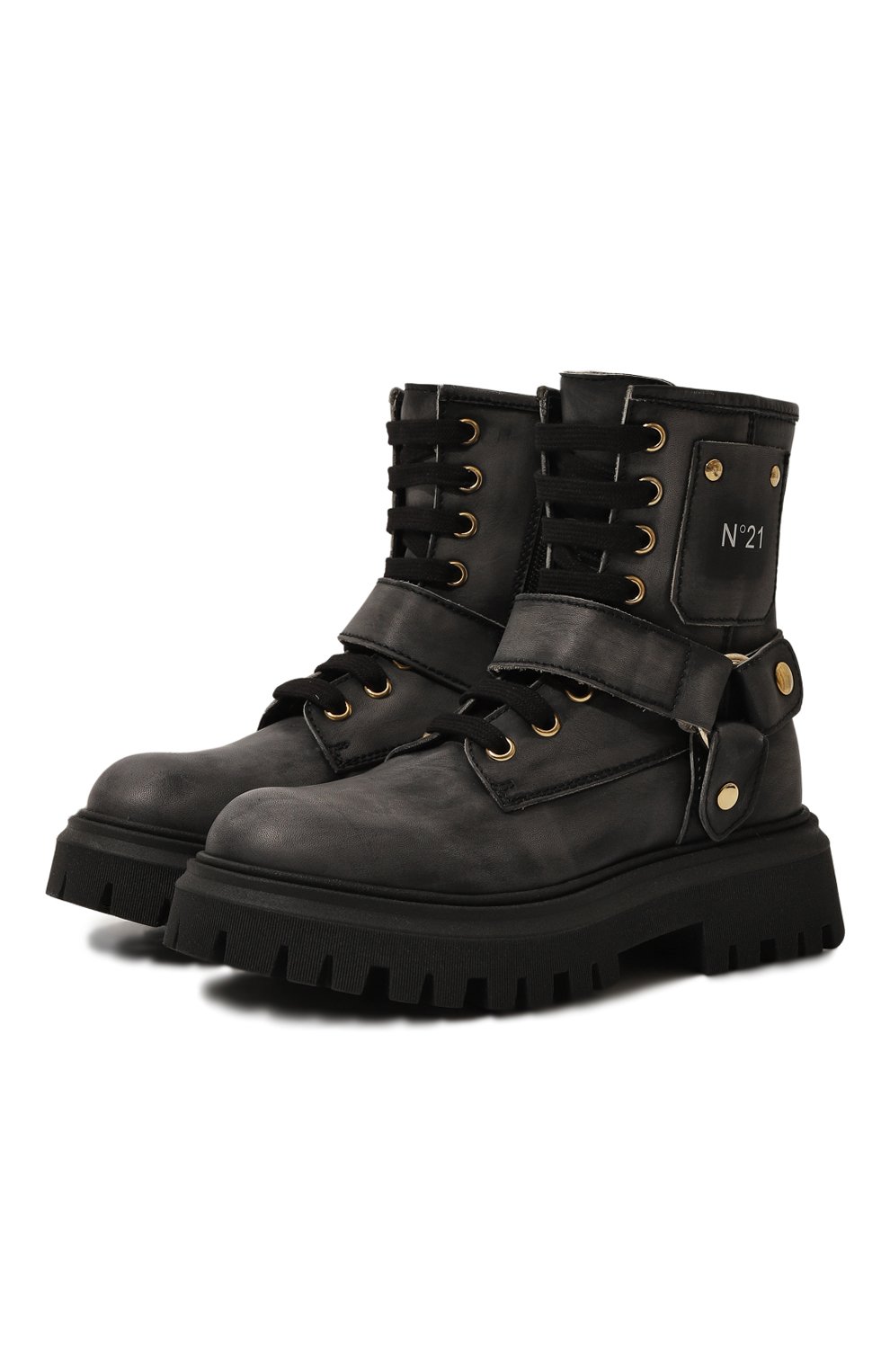 Кожаные ботинки N21, арт. 78393/28-35, фото 1