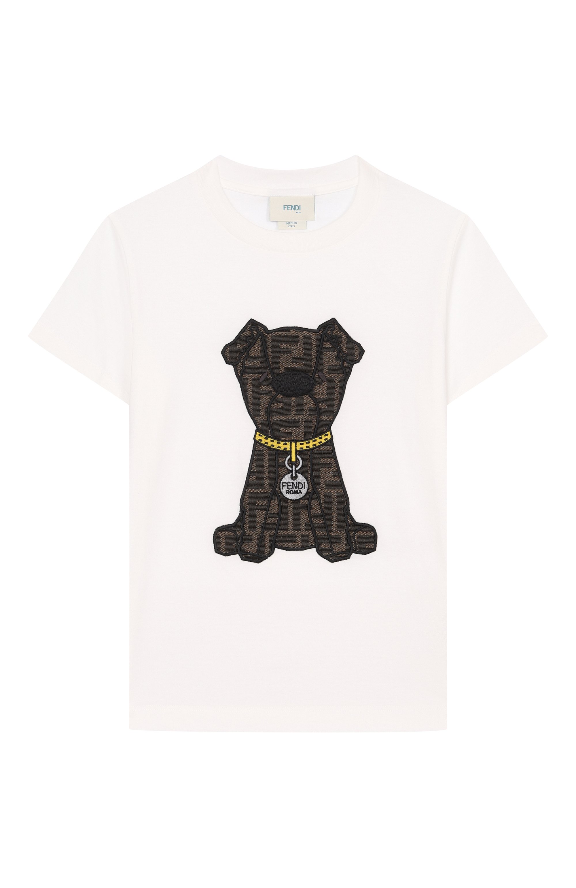 Хлопковая футболка FENDI, арт. JMI503/7AJ/3A-6A, фото 1