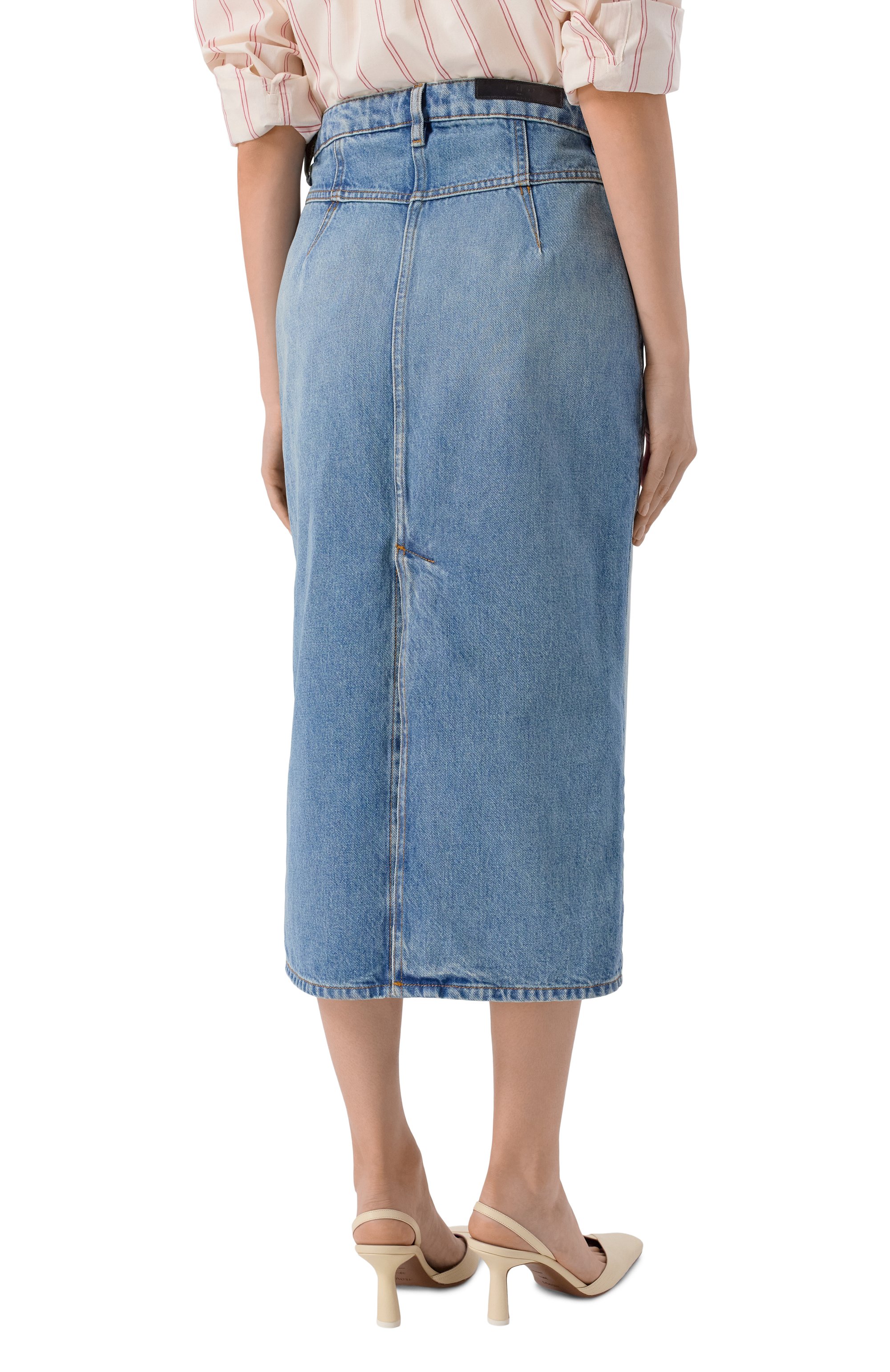 Джинсовая юбка  IRO, арт. WM31SIRYNE/AX468, фото 4