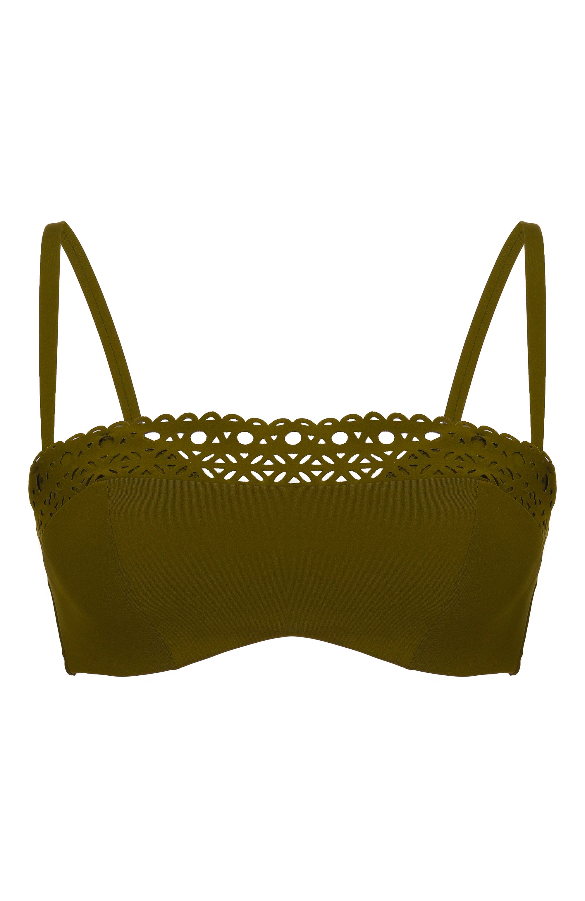 Бра-топ LISE CHARMEL хаки цвета по цене 24540 руб., арт. ABA5015, фото 1 Бра-топ LISE CHARMEL, арт. ABA5015, фото 1