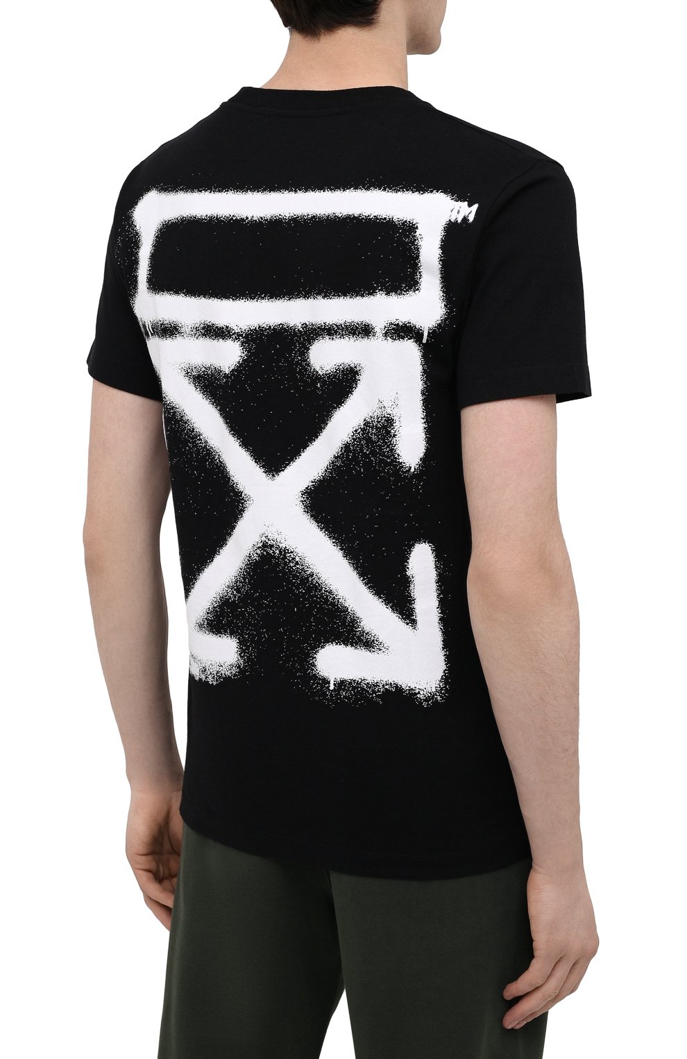 Хлопковая футболка OFF-WHITE, арт. 0MAA027S21JER005, фото 4