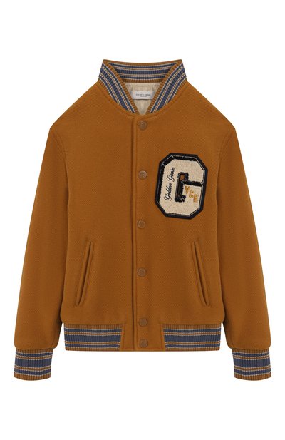 Мужская шерстяной бомбер GOLDEN GOOSE DELUXE BRAND, арт. GKP02479.P002213