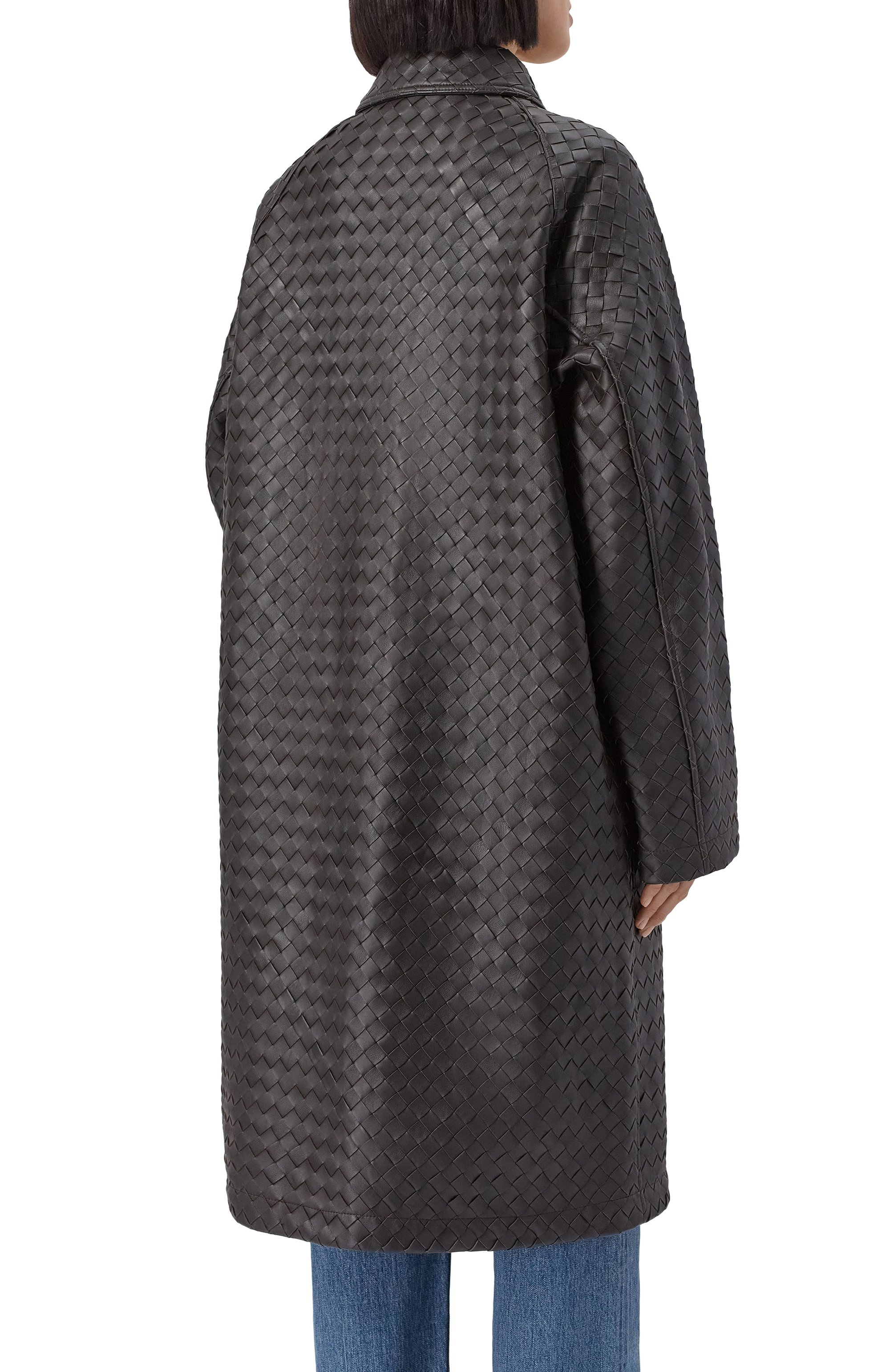 Кожаное пальто BOTTEGA VENETA, арт. 803797-V2JG0, фото 4