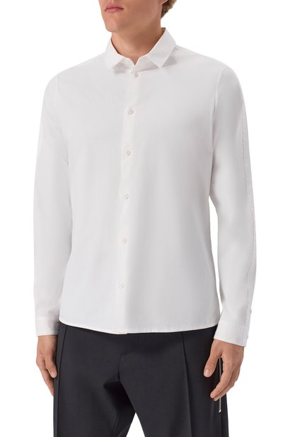 Хлопковая рубашка TRANSIT, арт. CFUTRBT290, фото 3