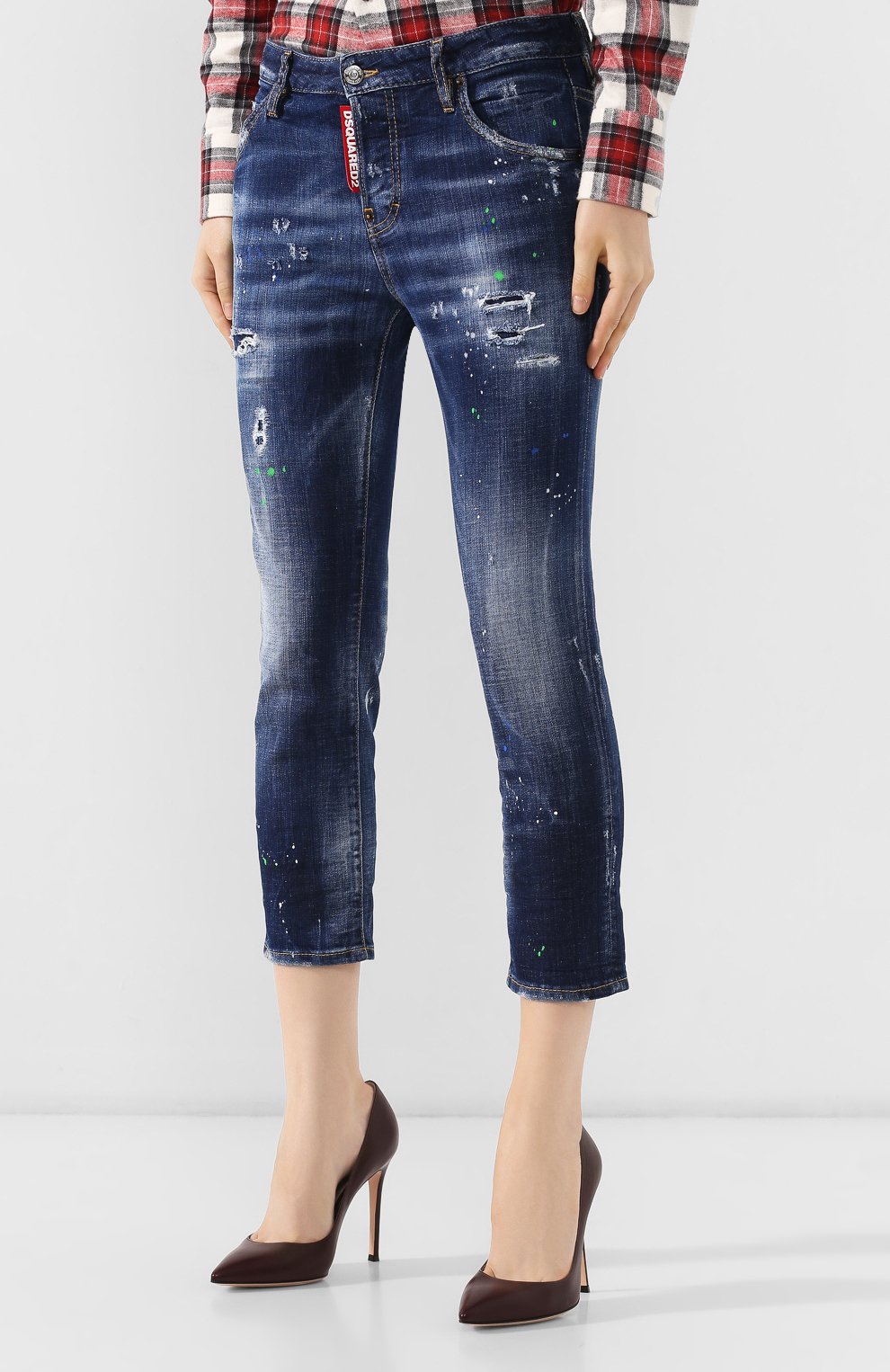 Джинсы с потертостями DSQUARED2, арт. S72LB0209/S30342, фото 3
