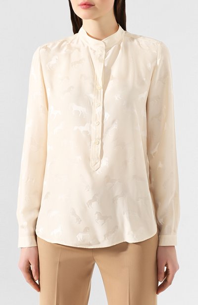 Блузка из смеси вискозы и шелка STELLA MCCARTNEY, арт. 531885/SNA57, фото 3