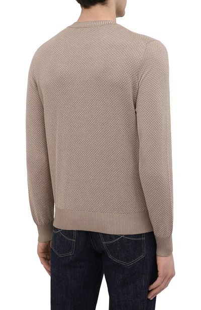 Хлопковый свитер CANALI, арт. C0775/MK01137, фото 4