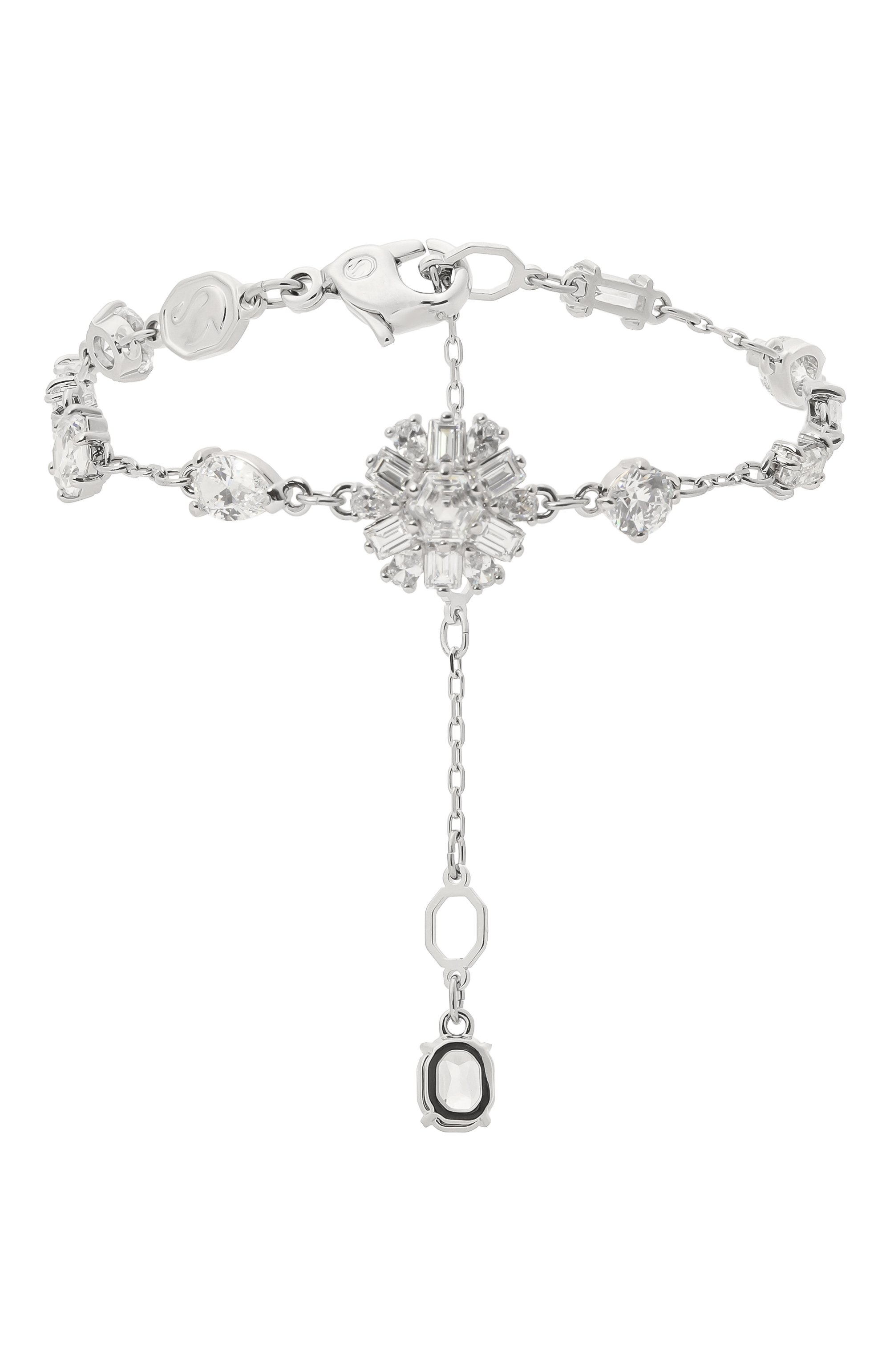 Браслет idyllia SWAROVSKI серебряного цвета по цене 21400 руб., арт. 5691485, фото 1 Браслет idyllia SWAROVSKI, арт. 5691485, фото 1
