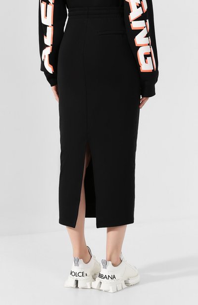 Хлопковая юбка ALEXANDERWANG.T черного цвета по цене 34750 руб., арт. 4CC2195001, фото 4 Хлопковая юбка ALEXANDERWANG.T, арт. 4CC2195001, фото 4