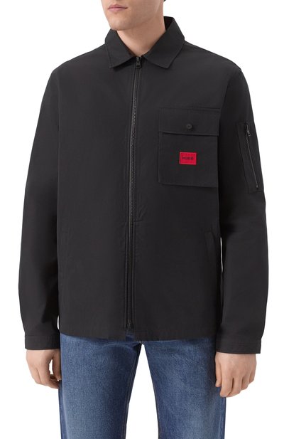 Хлопковая куртка-рубашка HUGO, арт. 50482701, фото 3