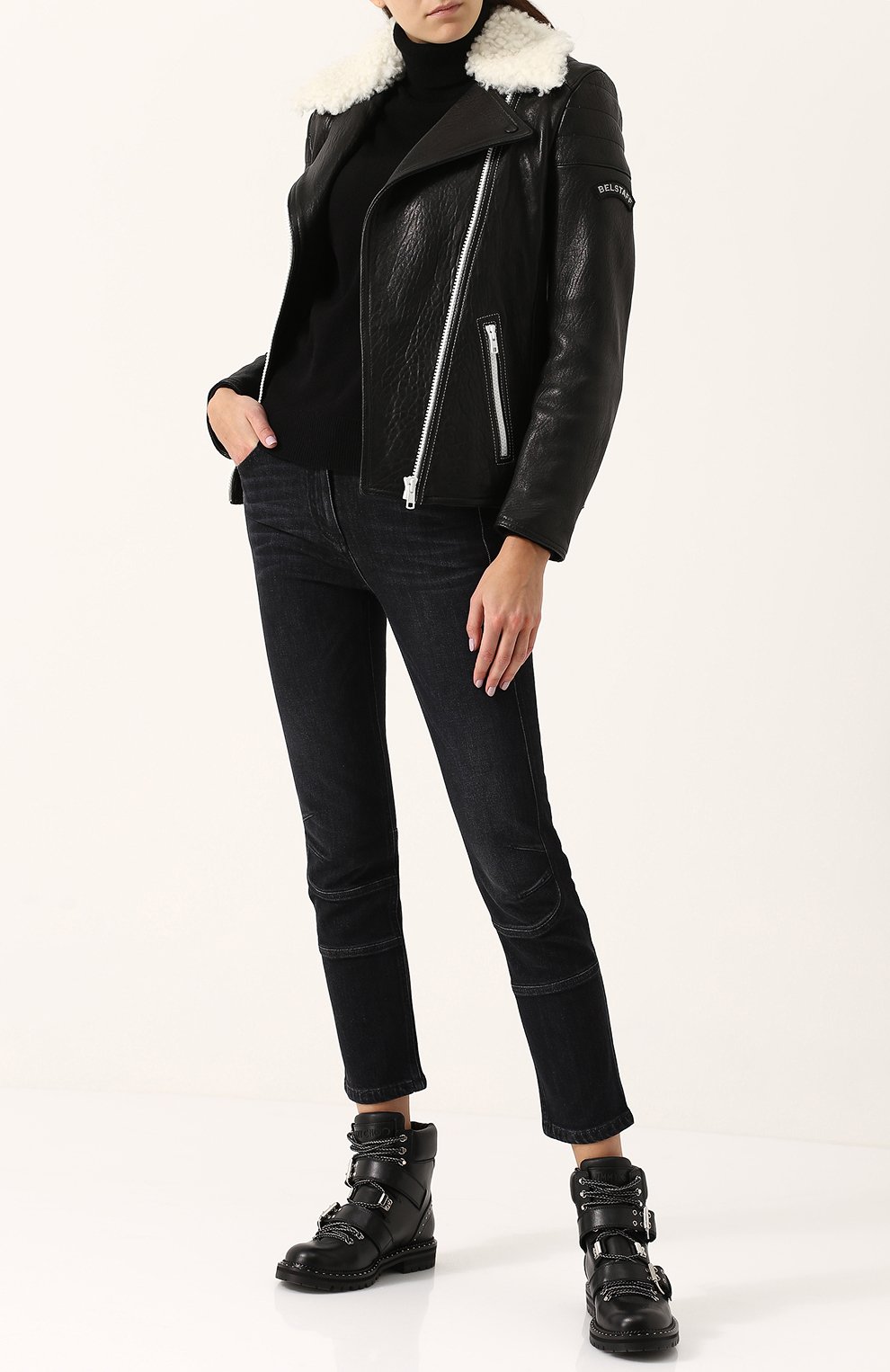 Джинсы с потертостями BELSTAFF, арт. 72100287/D64A0046, фото 2