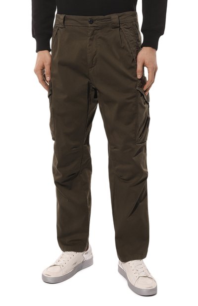 Хлопковые брюки C.P. COMPANY, арт. 14CMPA059A-005694G, фото 3