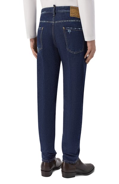 Джинсы teddy DSQUARED2 темно-синего цвета по цене 69950 руб., арт. S71LB1788/D30011, фото 4 Джинсы teddy DSQUARED2, арт. S71LB1788/D30011, фото 4