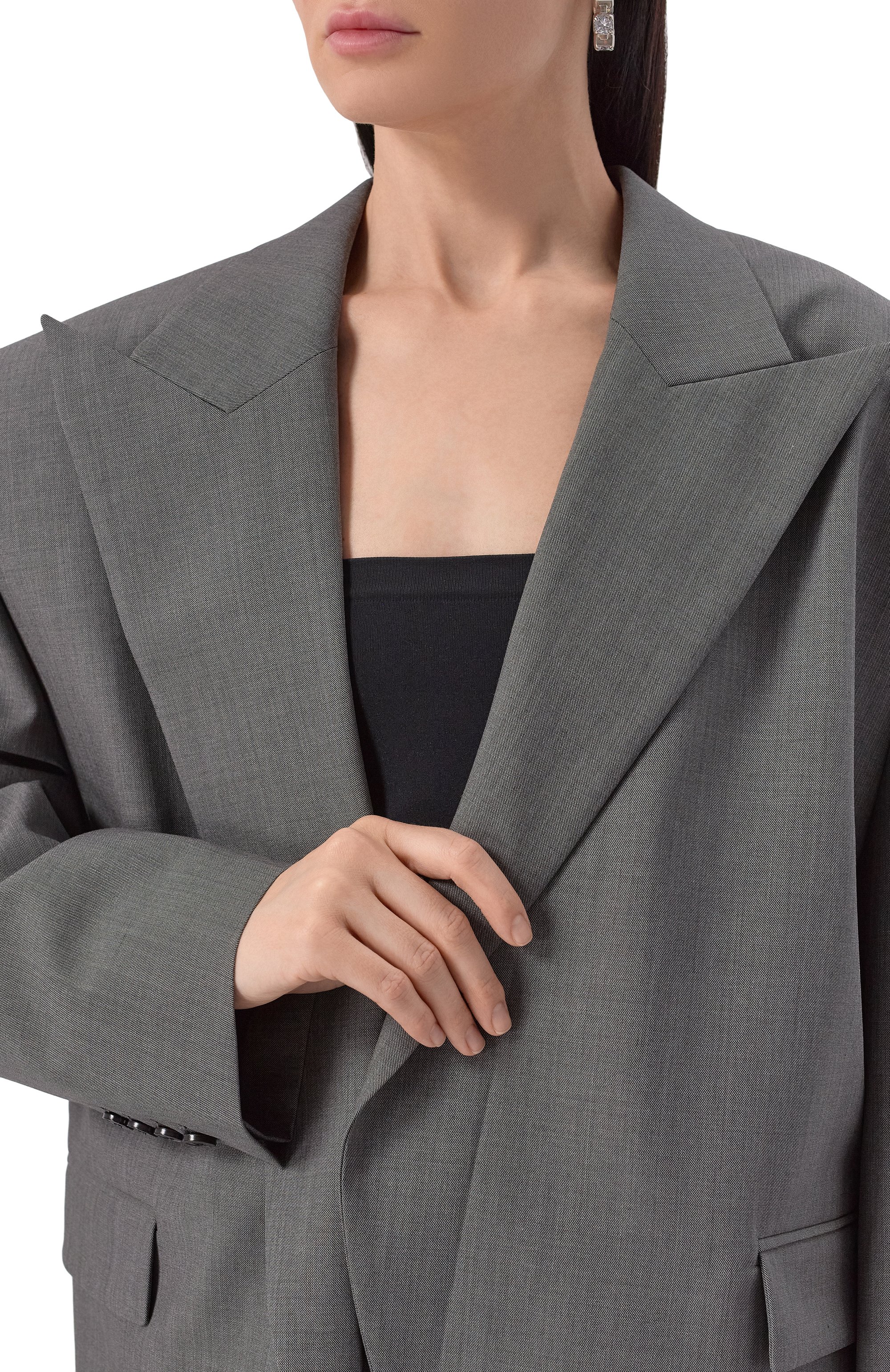 Жакет из шерсти и шелка MAGDA BUTRYM, арт. 159425, фото 5