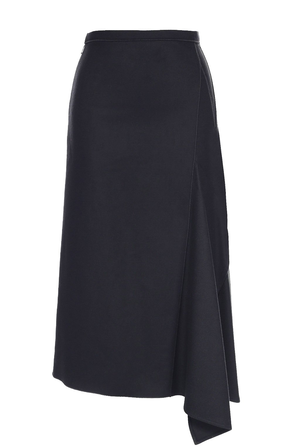 Шерстяная юбка-миди асимметричного кроя MONCLER, арт. B2-093-25638-00-57884, фото 1