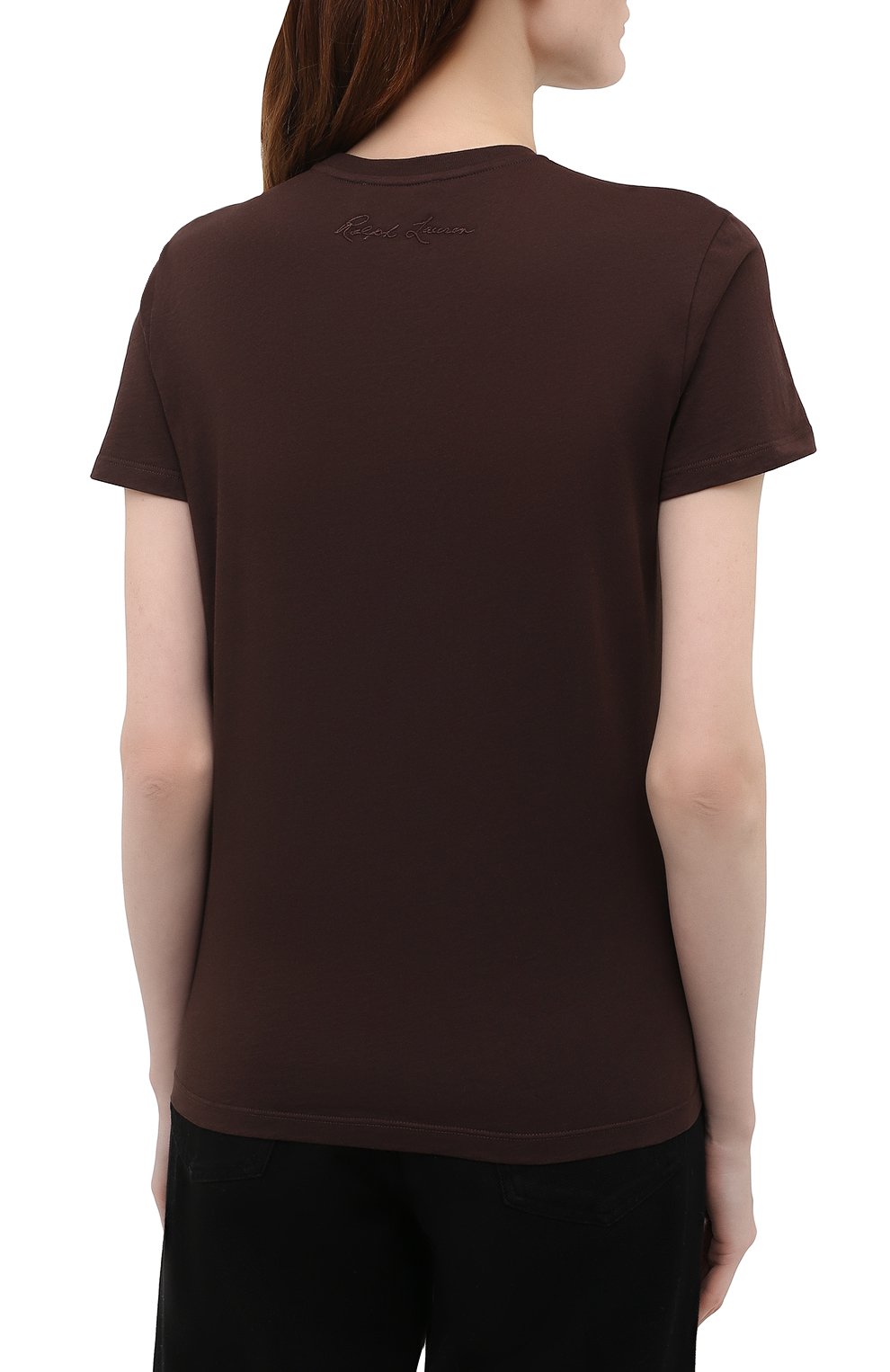 Хлопковая футболка RALPH LAUREN, арт. 290840844, фото 4