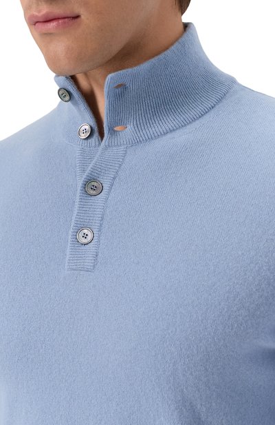 Кашемировый джемпер FEDELI, арт. MU008168, фото 5