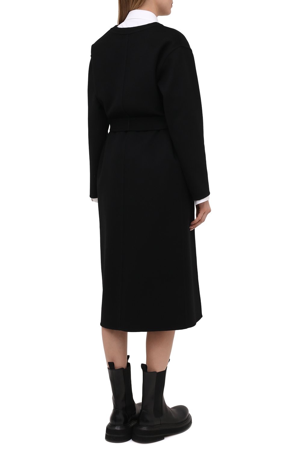 Пальто из шерсти и кашемира VALENTINO, арт. VB3CA5T515E, фото 4