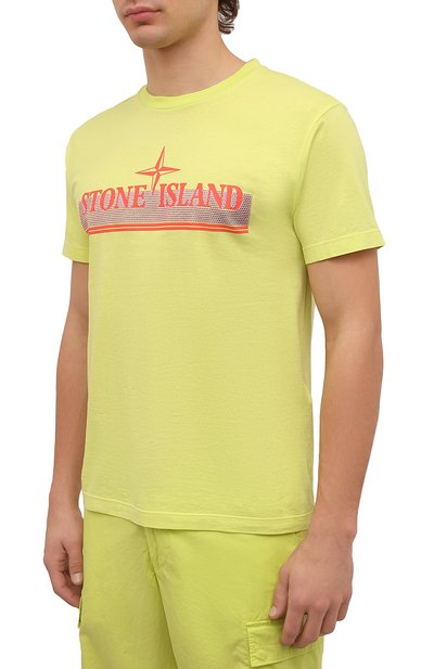 Хлопковая футболка STONE ISLAND, арт. 76152NS92, фото 3
