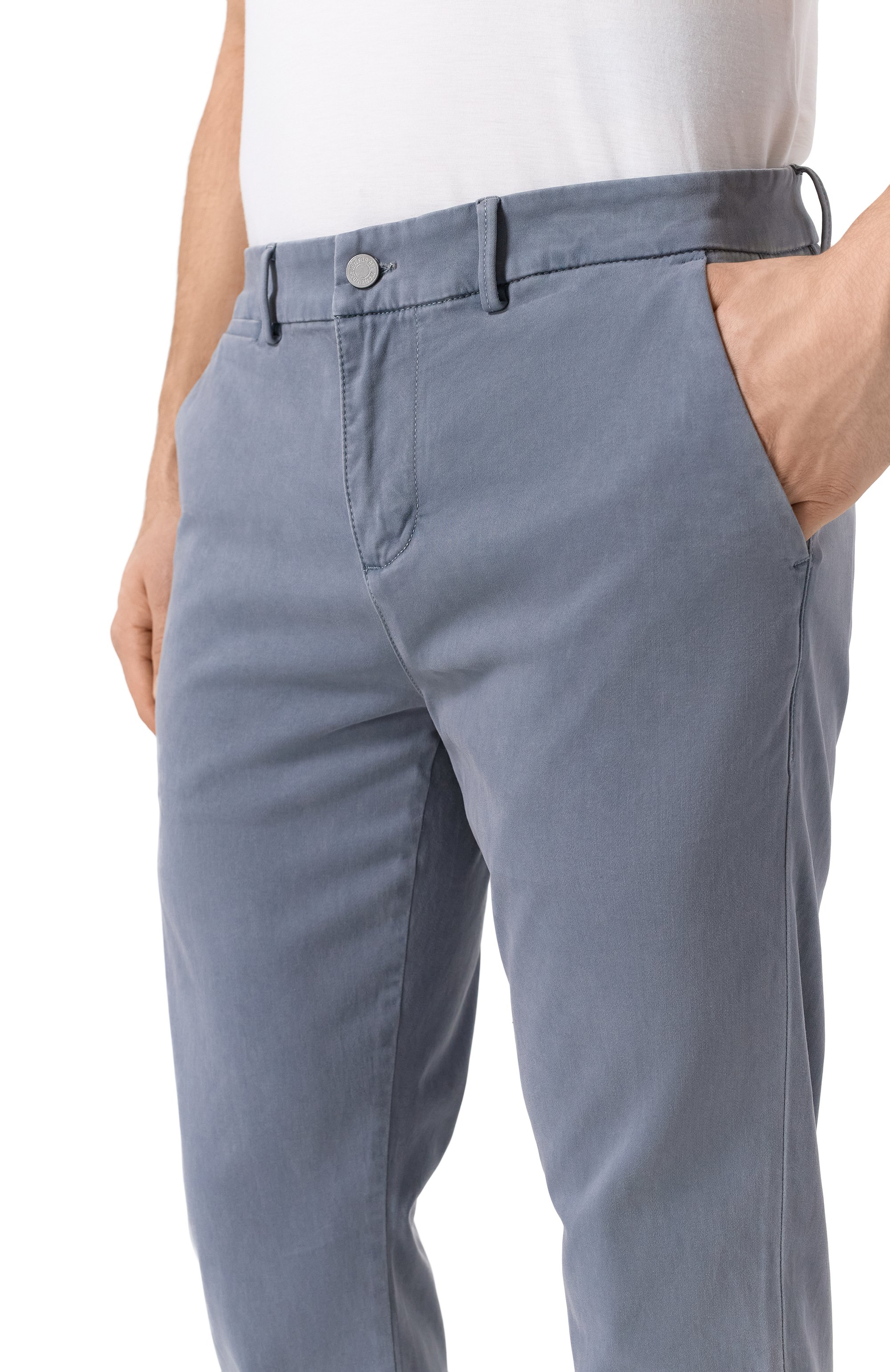 Хлопковые брюки 7 FOR ALL MANKIND, арт. 7TSU3T49, фото 5