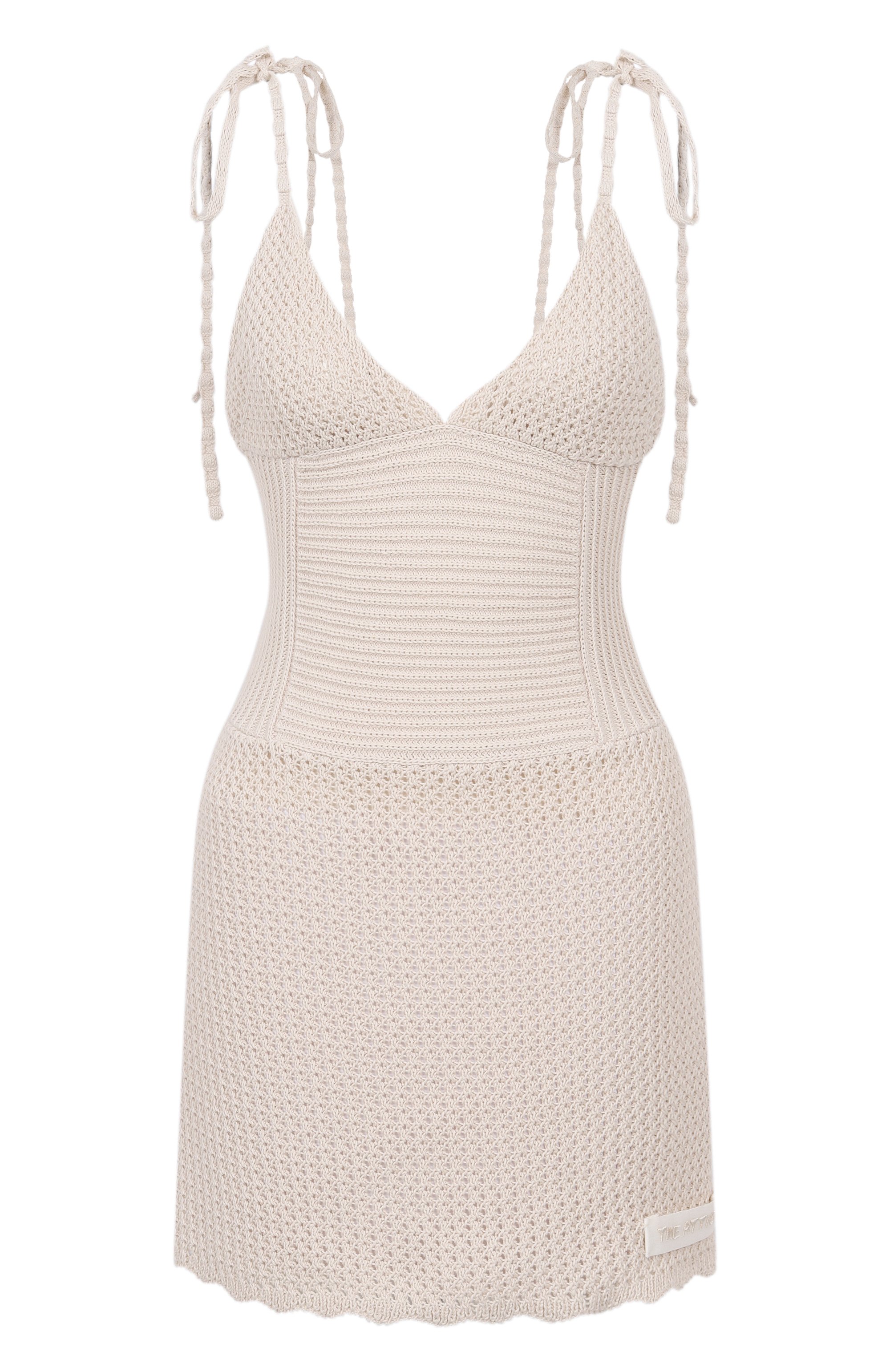 Хлопковое платье THE ATTICO, арт. 250WCA00417/CCC105AA/556, фото 1