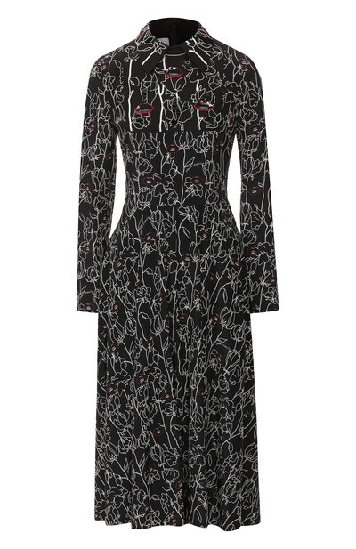 Женское шелковое платье VALENTINO, арт. SB0VAP954YN
