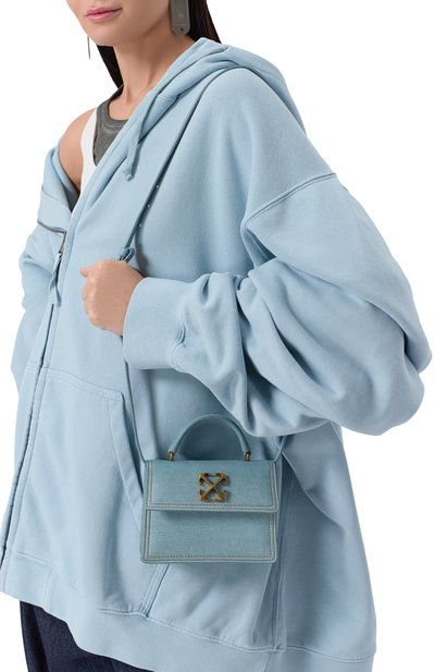 Сумка jitney baby OFF-WHITE, арт. 0WNP063S25LEA0014084, фото 2