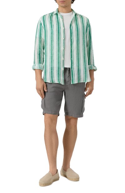 Льняная рубашка MC2 SAINT BARTH, арт. STBM PAMPL0NA/01918H, фото 2