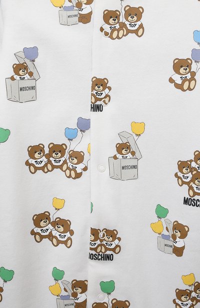 Хлопковый комбинезон MOSCHINO, арт. MUT03R/LCB38, фото 3